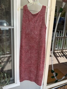NWT ATHLETA Santorini Midi Printed Womens Dress. Size Small Petite Retail $108